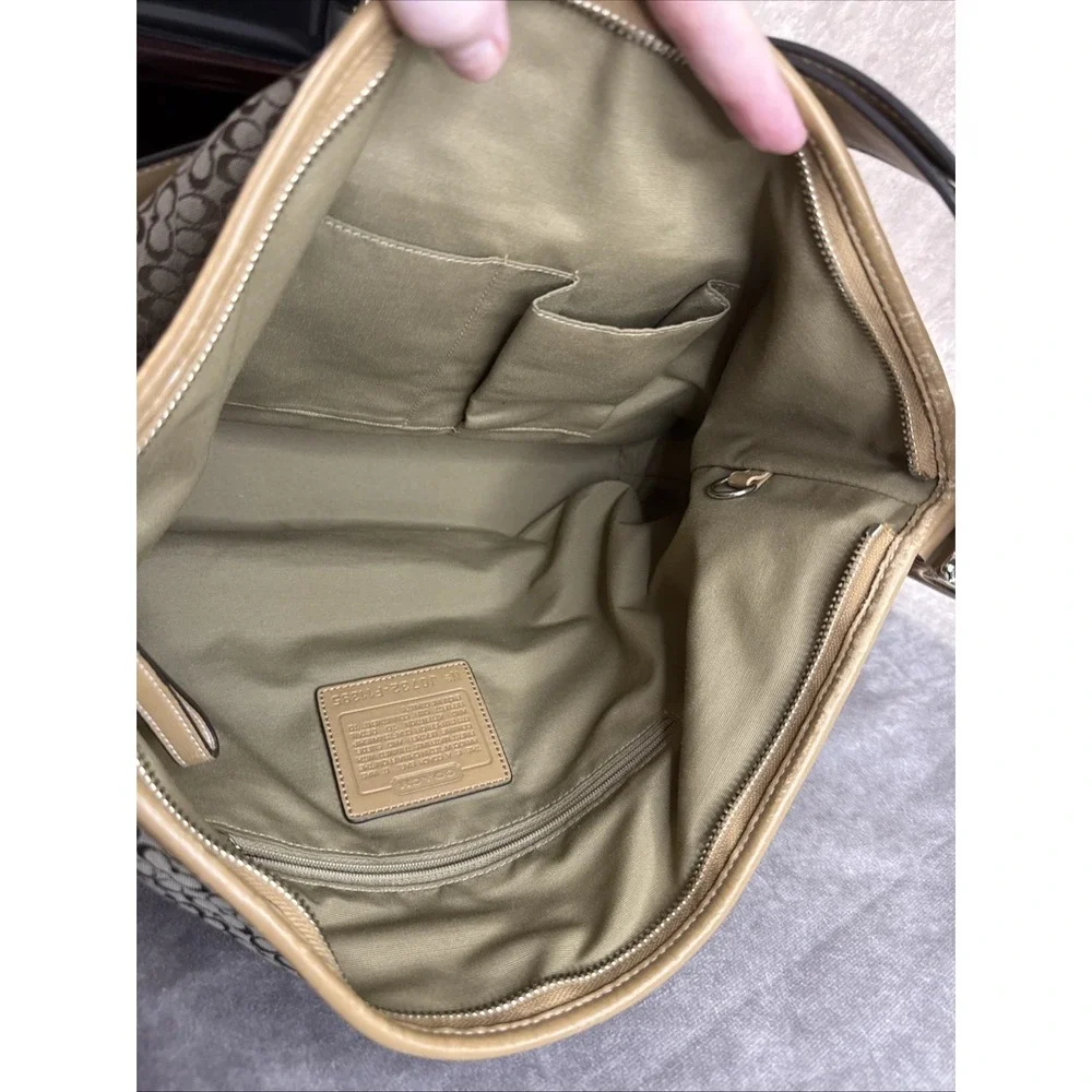 Coach suede bottom